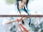 Calligraphy and Hanfu Qun:A Blend of Art and Tradition