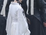 A Little Girls Hanfu Horseface Skirt and Hanfu Necklace:A Journey into Traditional Chinese Beauty