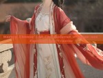 The Unique Charm of Yizhiges Jade Luan Fan Ling Hanfu:A Journey into Traditional Chinese Elegance