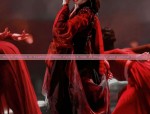 Peach Blossom in Traditional Hanfu Fashion:A Tale of Elegance and Cultural Continuity