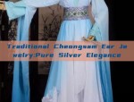 Traditional Cheongsam Ear Jewelry:Pure Silver Elegance