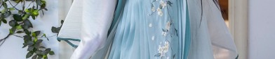 Ancient Charm of the Fairy-like Girl Child in Traditional Hanfu Costumes