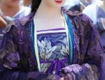 The Mid-Sleeve Cheongsam Skirt with Three-Quarter Length Sleeves and Belly-Covering Design
