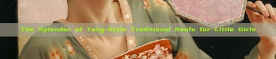 The Splendor of Tang-Style Traditional Hanfu for Little Girls