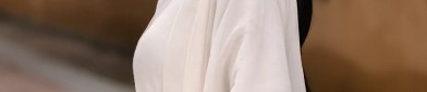 White Cheongsam and the Curves of a Beautiful Plus-Size Lady