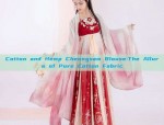 Cotton and Hemp Cheongsam Blouse:The Allure of Pure Cotton Fabric