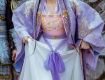 The Splendor of Soft Tobacco-Colored Ruan Yanluo Hanfu:A Journey into Traditional Chinese Clothing