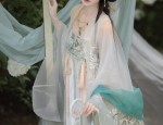 Jing Tians Cheongsam Elegance:A Glimpse into Traditional Chinese Beauty