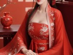 Snowy Chiffon Dress for Little Girls:The Enchantment of Hanfu Fashion