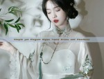 The Charm of Hanfu Style:A Closer Look at the Cheongsam with a Halter Top and Chest-High Fit