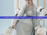 Classic Charm of Pure Cotton Cheongsam Two-Piece Set