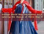 Vintage World Map Decorative Art:Exploring the Beauty of Retro Map Art