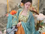 The Splendor of Tang-Style Hanfu in Summer