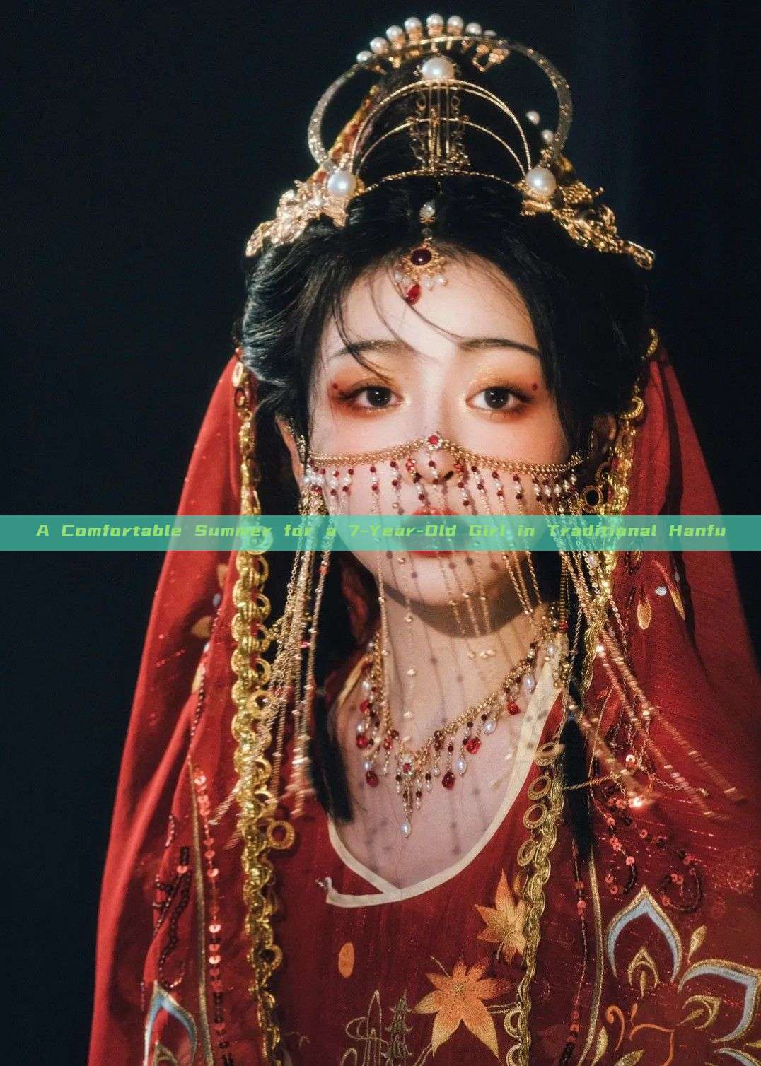 A Comfortable Summer for a 7-Year-Old Girl in Traditional Hanfu A Comfortable Summer for a 7-Year-Old Girl in Traditional Hanfu