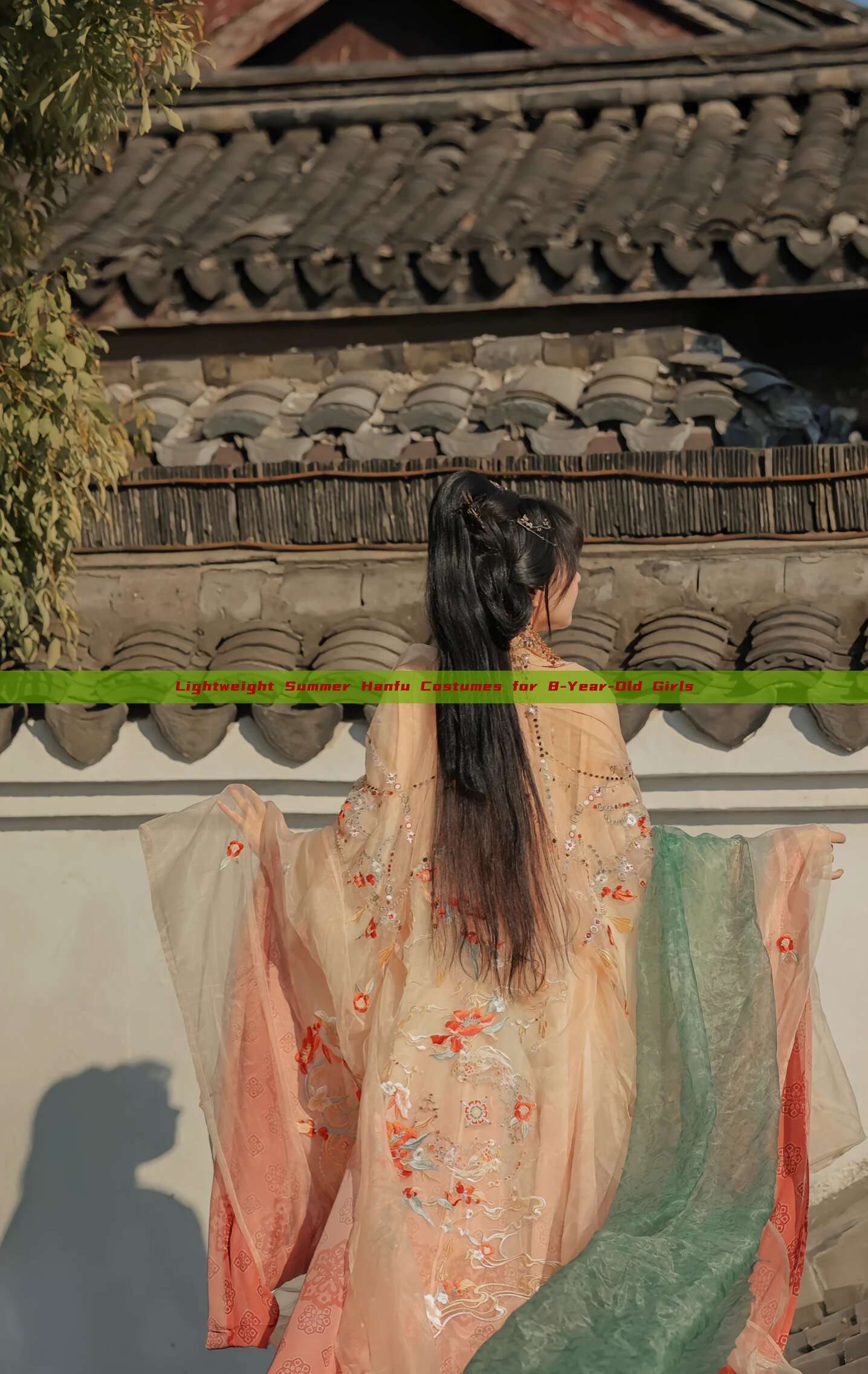 Lightweight Summer Hanfu Costumes for 8-Year-Old Girls Lightweight Summer Hanfu Costumes for 8-Year-Old Girls