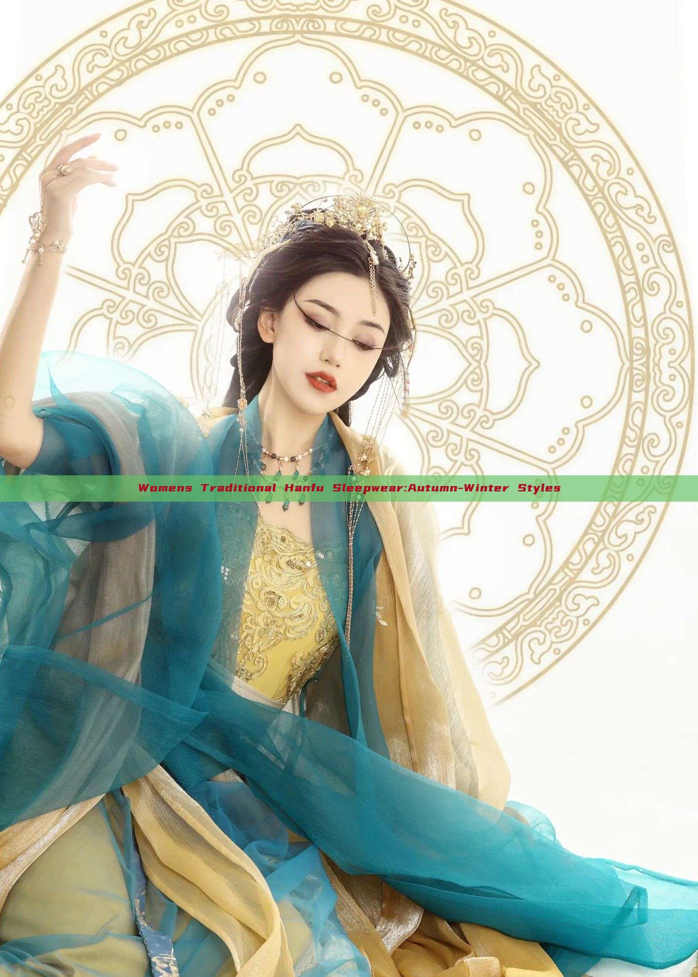 Womens Traditional Hanfu Sleepwear:Autumn-Winter Styles Womens Traditional Hanfu Sleepwear:Autumn-Winter Styles