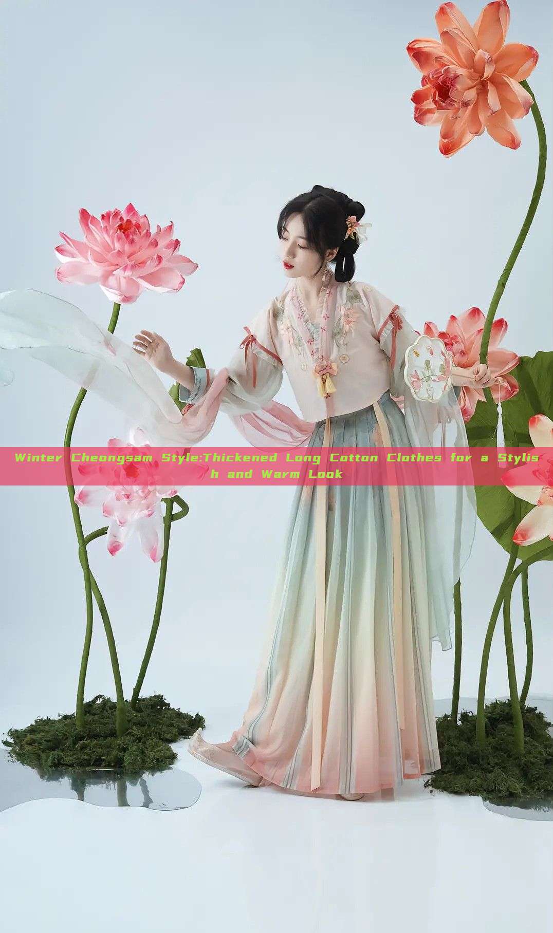 Winter Cheongsam Style:Thickened Long Cotton Clothes for a Stylish and Warm Look Winter Cheongsam Style:Thickened Long Cotton Clothes for a Stylish and Warm Look
