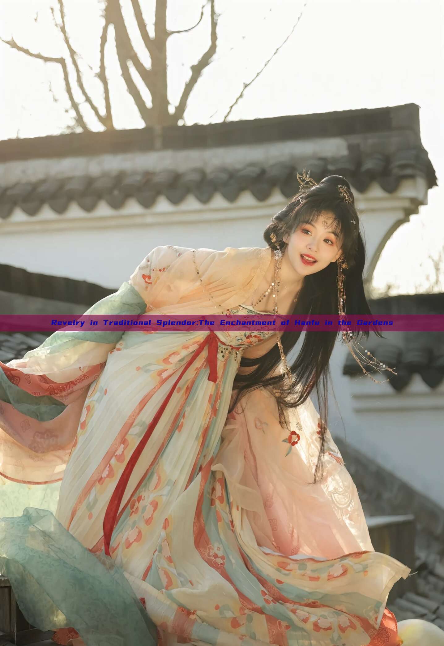 Revelry in Traditional Splendor:The Enchantment of Hanfu in the Gardens Revelry in Traditional Splendor:The Enchantment of Hanfu in the Gardens