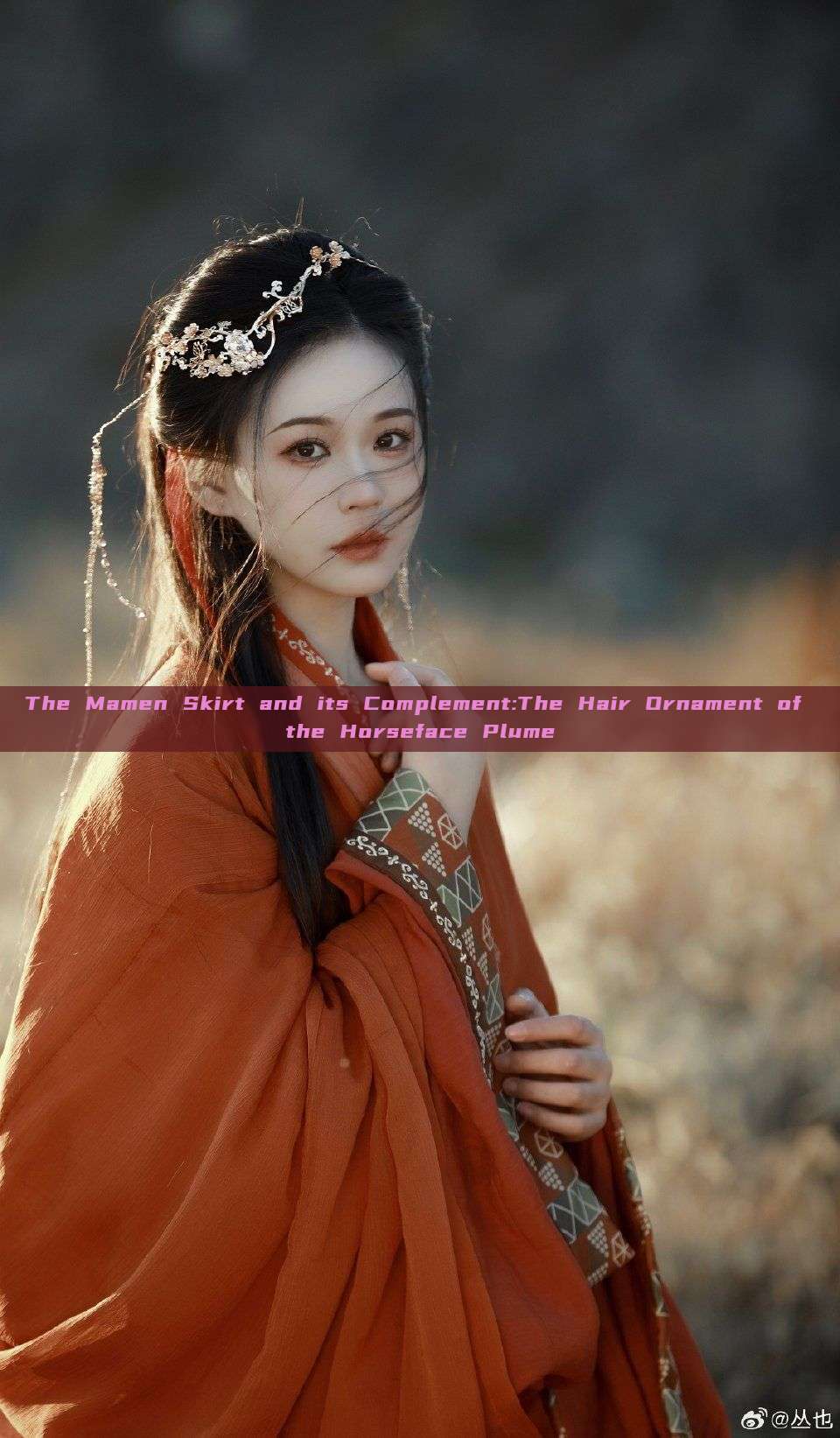 The Mamen Skirt and its Complement:The Hair Ornament of the Horseface Plume The Mamen Skirt and its Complement:The Hair Ornament of the Horseface Plume