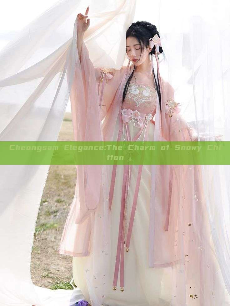 Cheongsam Elegance:The Charm of Snowy Chiffon Cheongsam Elegance:The Charm of Snowy Chiffon