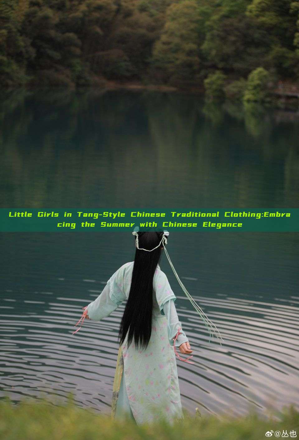 Little Girls in Tang-Style Chinese Traditional Clothing:Embracing the Summer with Chinese Elegance Little Girls in Tang-Style Chinese Traditional Clothing:Embracing the Summer with Chinese Elegance
