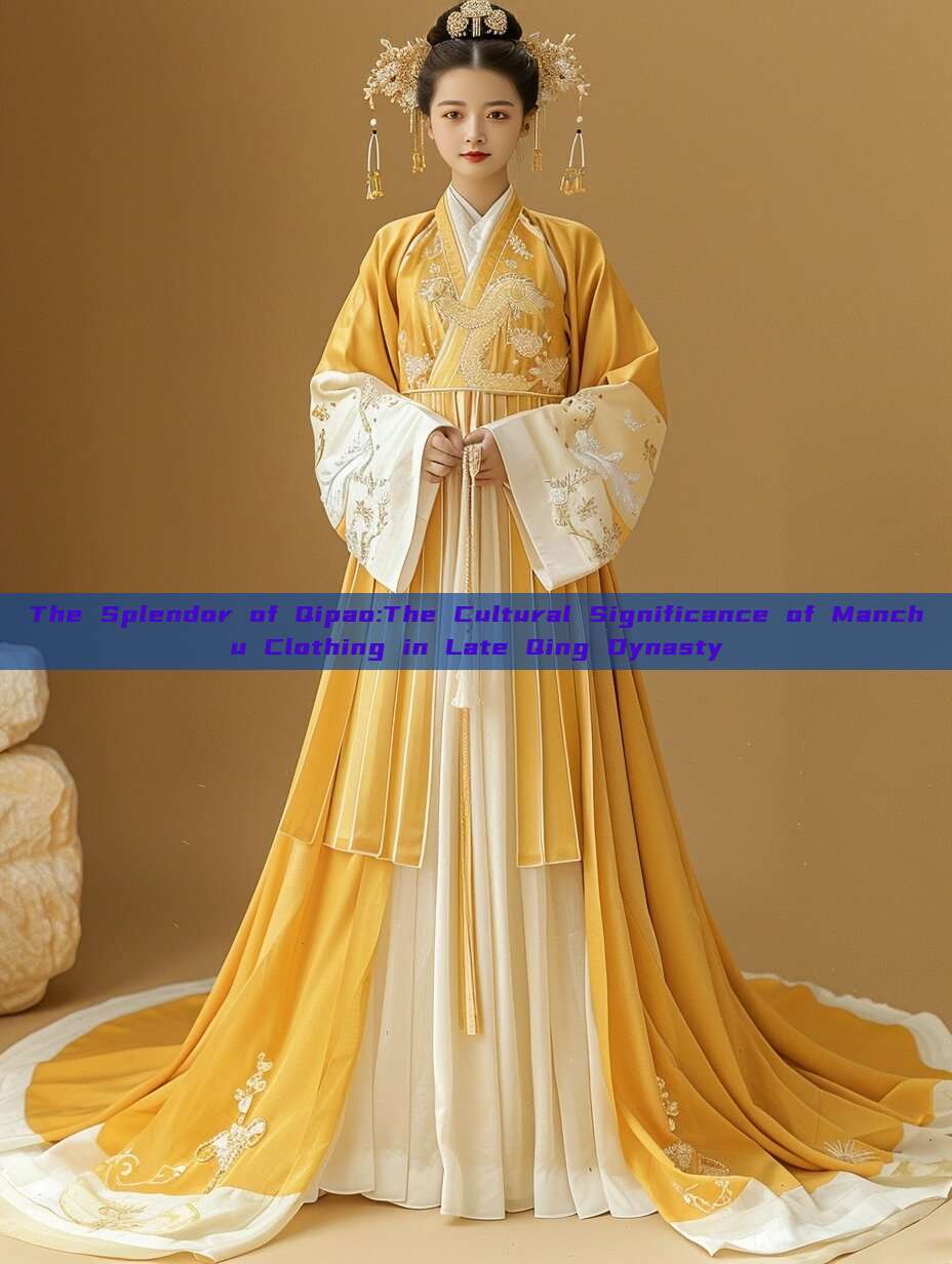 The Splendor of Qipao:The Cultural Significance of Manchu Clothing in Late Qing Dynasty The Splendor of Qipao:The Cultural Significance of Manchu Clothing in Late Qing Dynasty