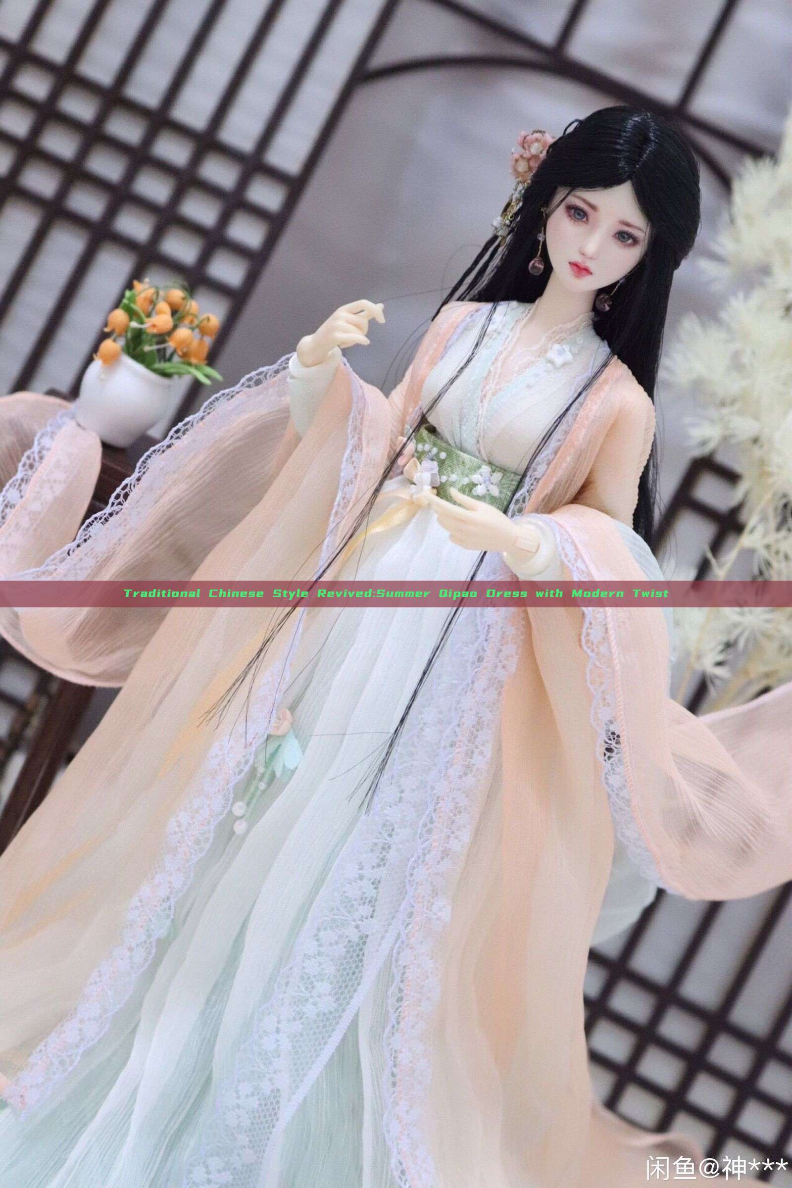 Traditional Chinese Style Revived:Summer Qipao Dress with Modern Twist Traditional Chinese Style Revived:Summer Qipao Dress with Modern Twist