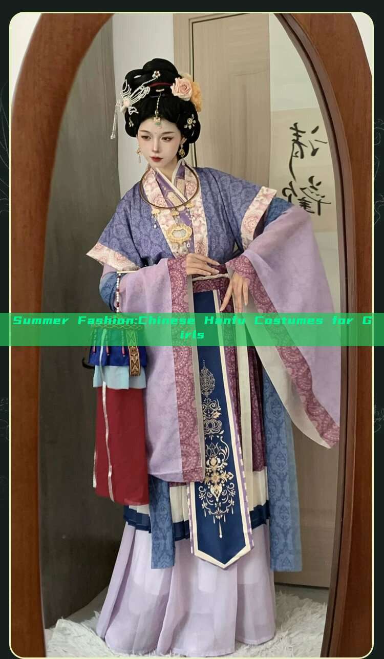 Summer Fashion:Chinese Hanfu Costumes for Girls Summer Fashion:Chinese Hanfu Costumes for Girls