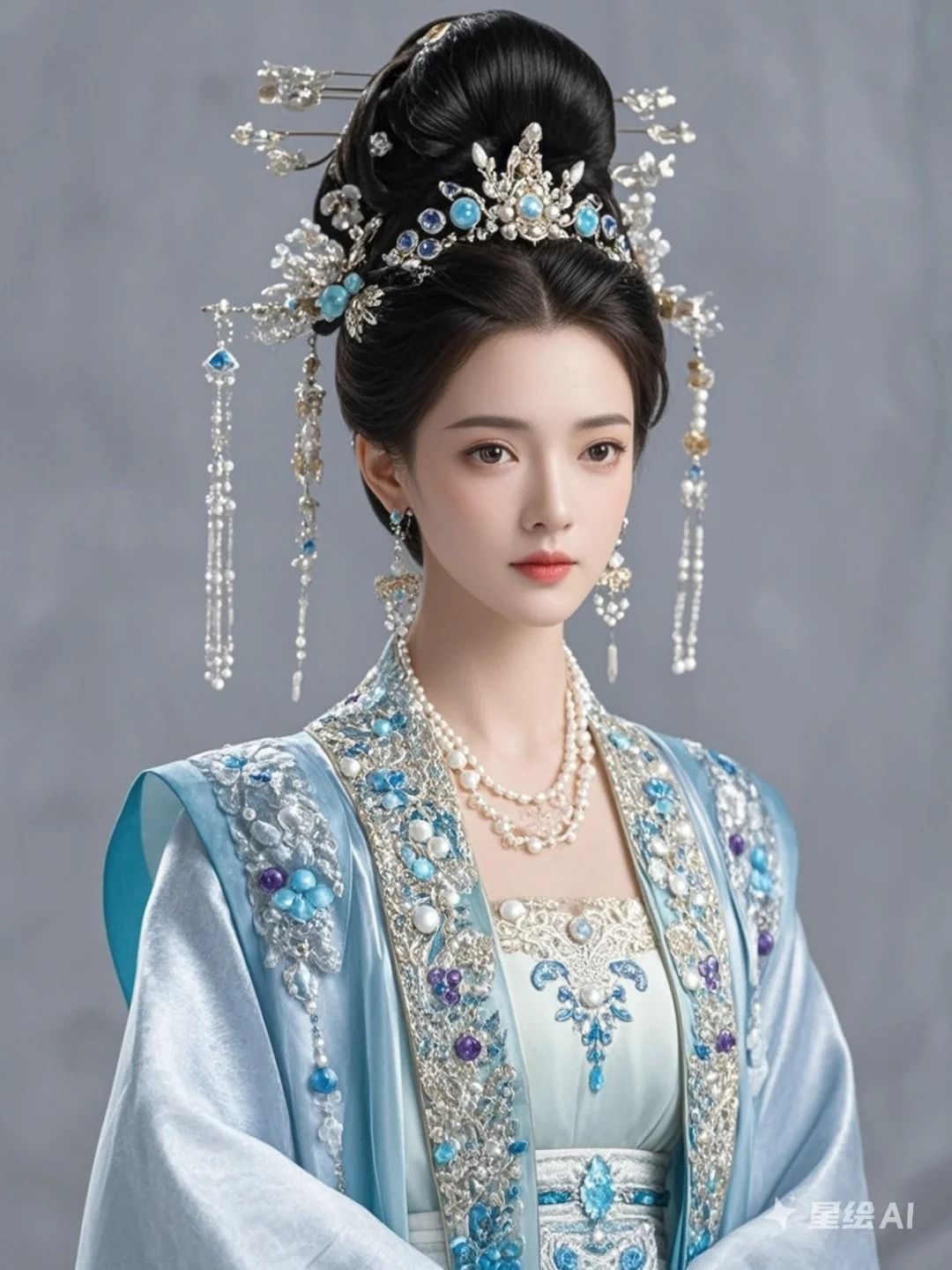 Traditional Chinese Style Puffy Down Ma-face Skirt Set for Women in Summer Traditional Chinese Style Puffy Down Ma-face Skirt Set for Women in Summer