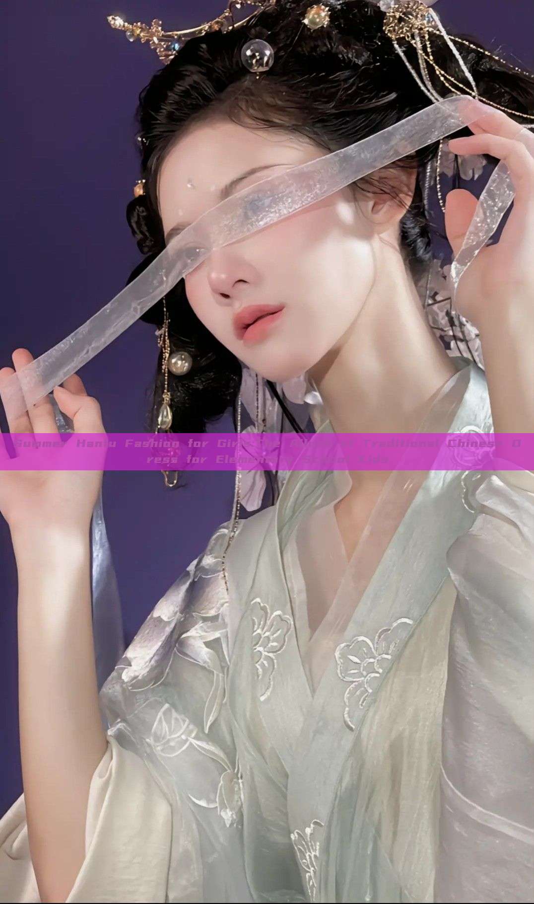 Summer Hanfu Fashion for Girls:The Allure of Traditional Chinese Dress for Elementary School Kids