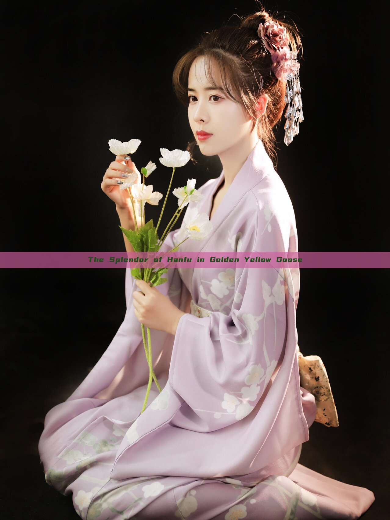 The Splendor of Hanfu in Golden Yellow Goose The Splendor of Hanfu in Golden Yellow Goose
