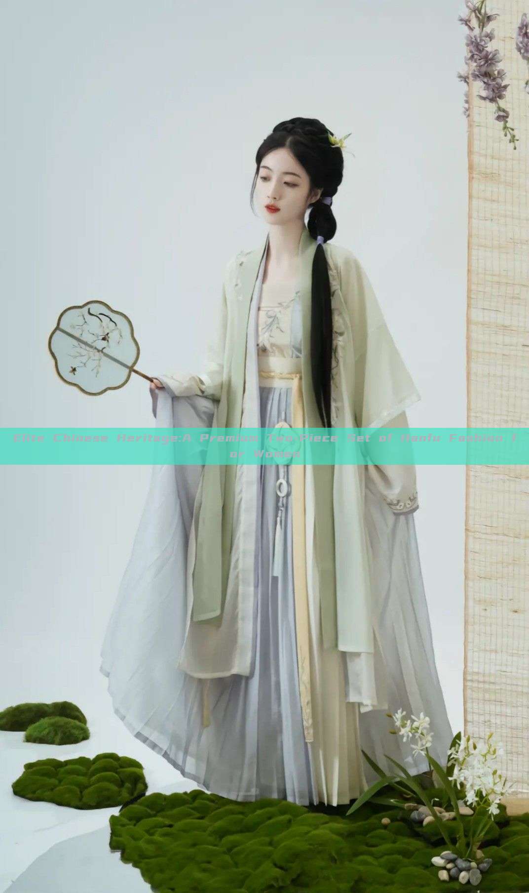 Elite Chinese Heritage:A Premium Two-Piece Set of Hanfu Fashion for Women Elite Chinese Heritage:A Premium Two-Piece Set of Hanfu Fashion for Women
