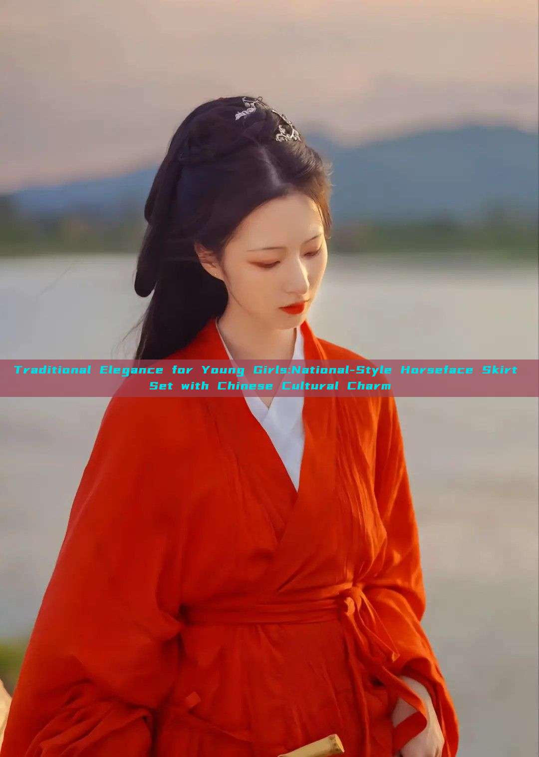 Traditional Elegance for Young Girls:National-Style Horseface Skirt Set with Chinese Cultural Charm Traditional Elegance for Young Girls:National-Style Horseface Skirt Set with Chinese Cultural Charm