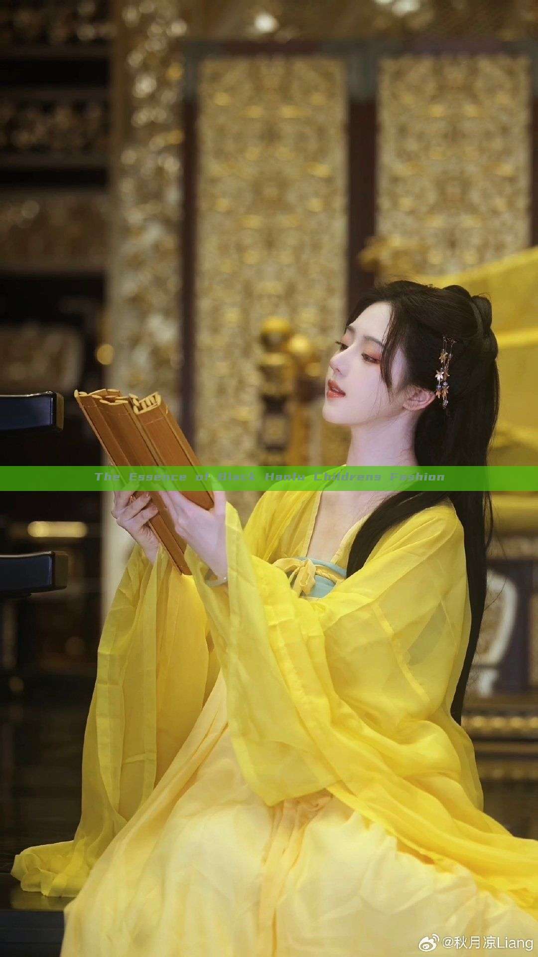 The Essence of Black Hanfu Childrens Fashion The Essence of Black Hanfu Childrens Fashion