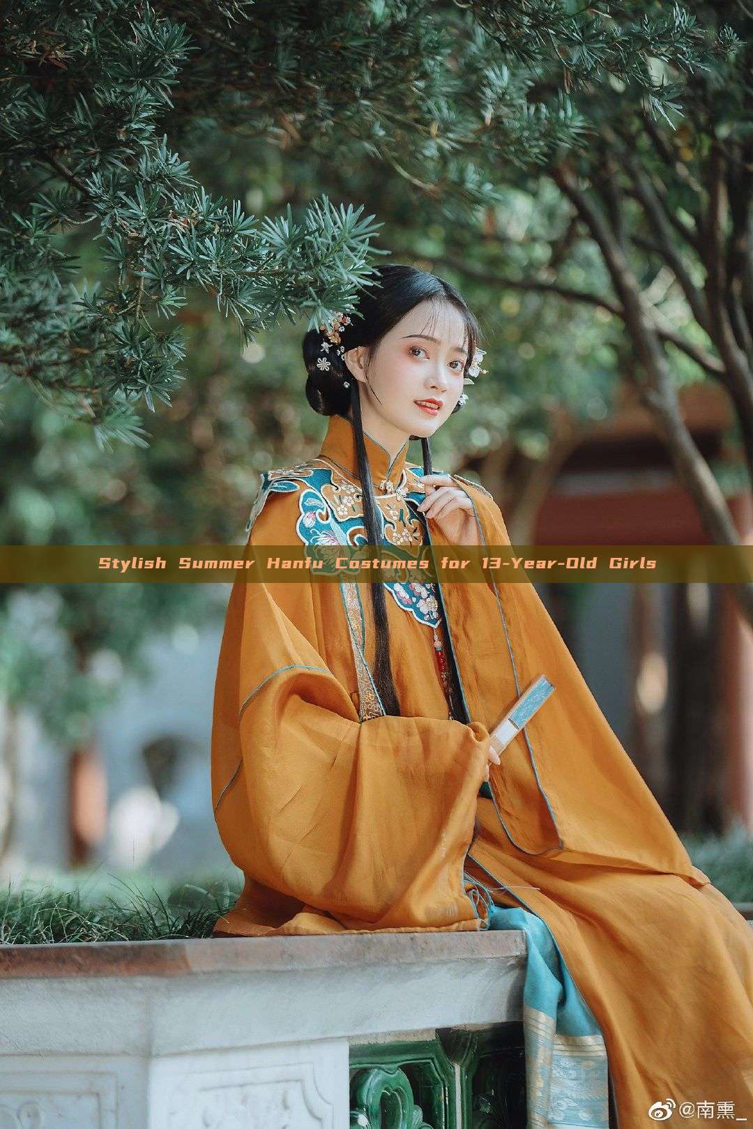 Stylish Summer Hanfu Costumes for 13-Year-Old Girls Stylish Summer Hanfu Costumes for 13-Year-Old Girls