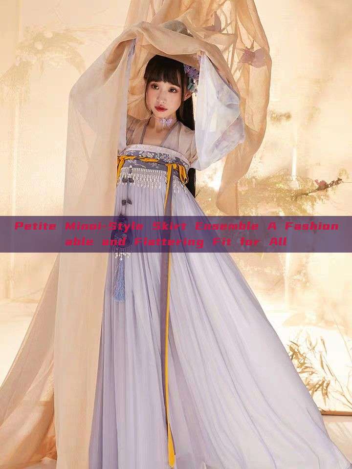 Petite Minoi-Style Skirt Ensemble A Fashionable and Flattering Fit for All