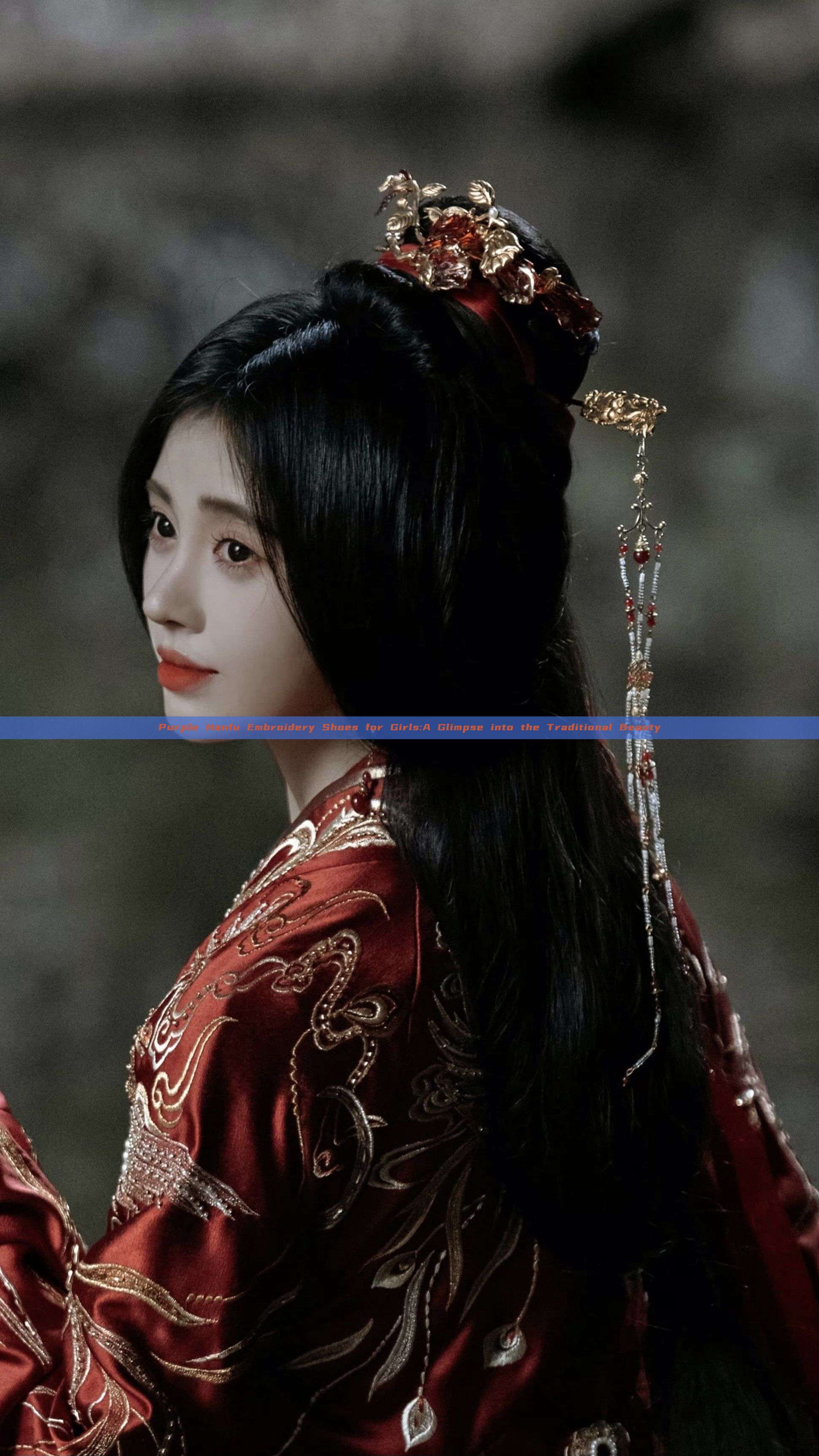 Purple Hanfu Embroidery Shoes for Girls:A Glimpse into the Traditional Beauty Purple Hanfu Embroidery Shoes for Girls:A Glimpse into the Traditional Beauty