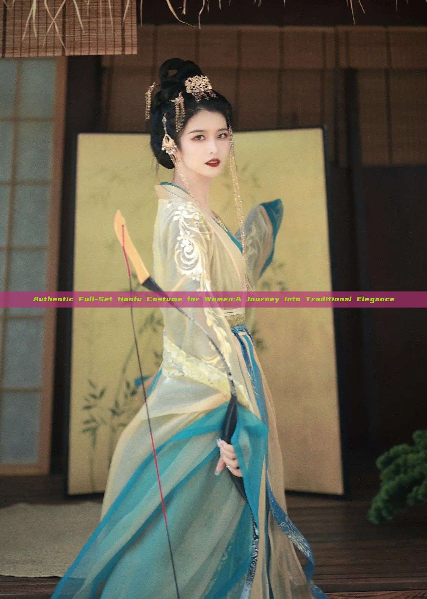 Authentic Full-Set Hanfu Costume for Women:A Journey into Traditional Elegance Authentic Full-Set Hanfu Costume for Women:A Journey into Traditional Elegance