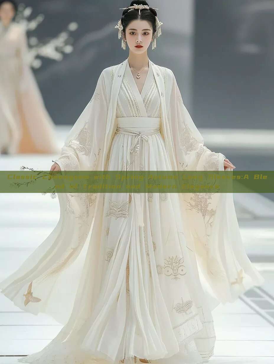 Classic Cheongsam with Spring-Autumn Long Sleeves:A Blend of Tradition and Modern Elegance Classic Cheongsam with Spring-Autumn Long Sleeves:A Blend of Tradition and Modern Elegance