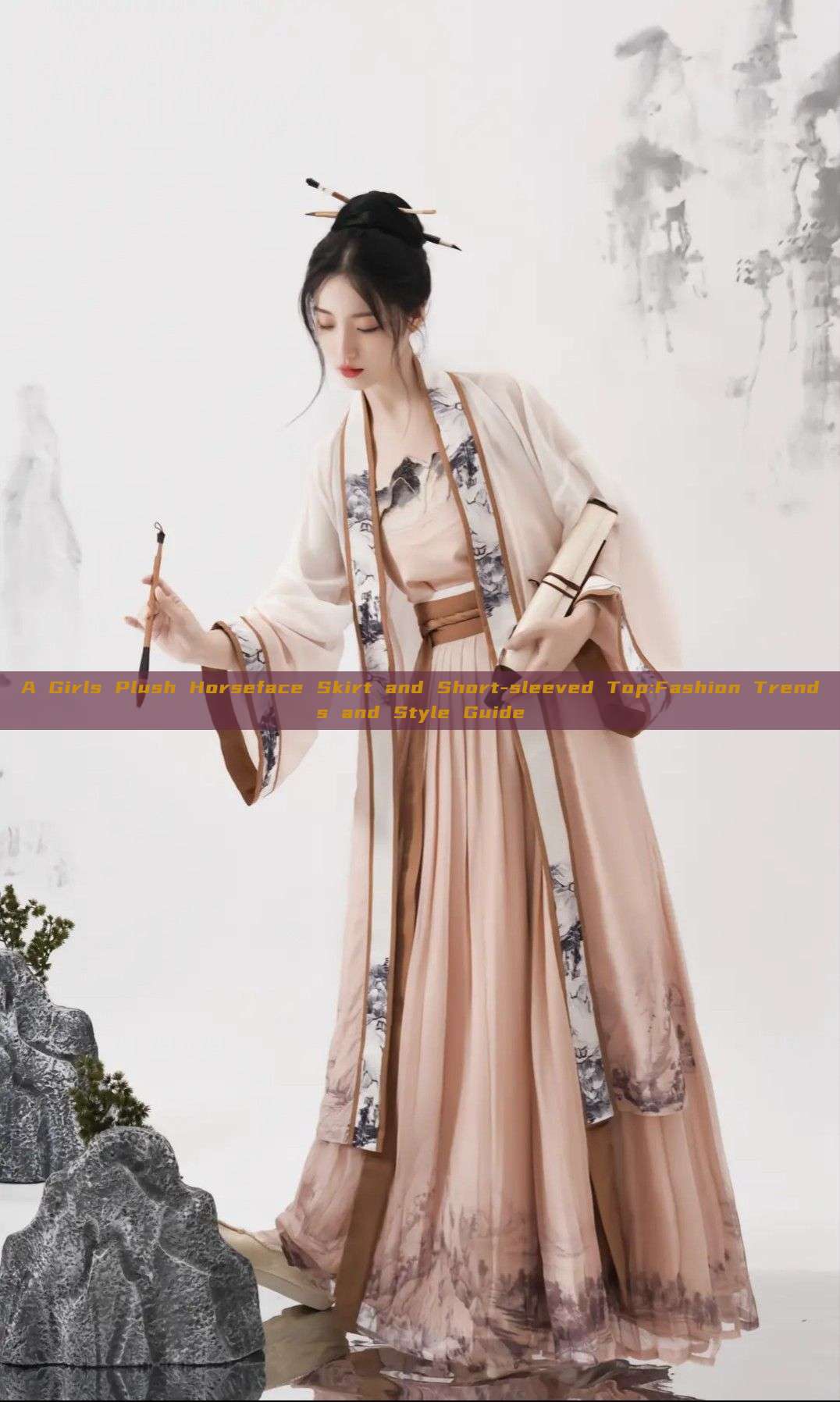 A Girls Plush Horseface Skirt and Short-sleeved Top:Fashion Trends and Style Guide A Girls Plush Horseface Skirt and Short-sleeved Top:Fashion Trends and Style Guide