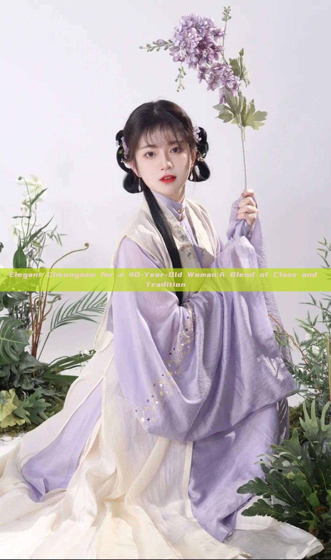 Elegant Cheongsam for a 40-Year-Old Woman:A Blend of Class and Tradition Elegant Cheongsam for a 40-Year-Old Woman:A Blend of Class and Tradition