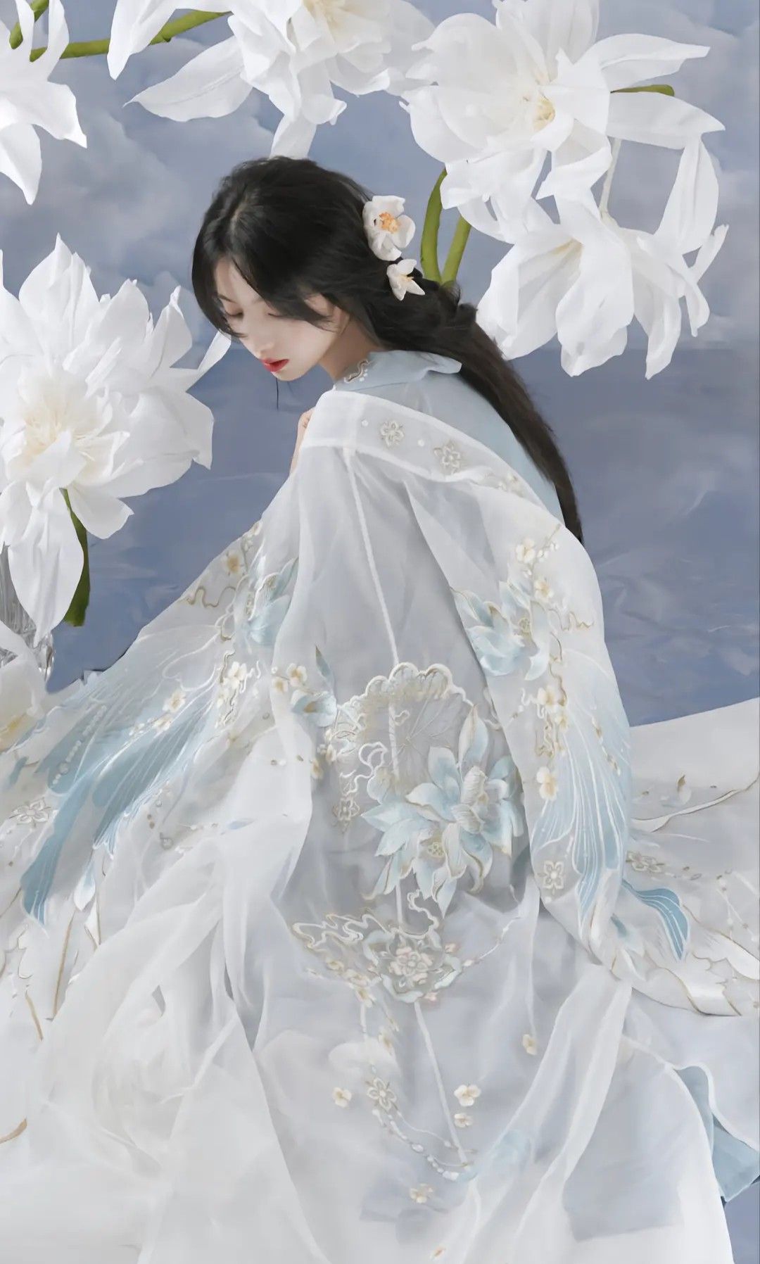 Chinese Hanfu Traditional New Years Outfits for Girls Chinese Hanfu Traditional New Years Outfits for Girls