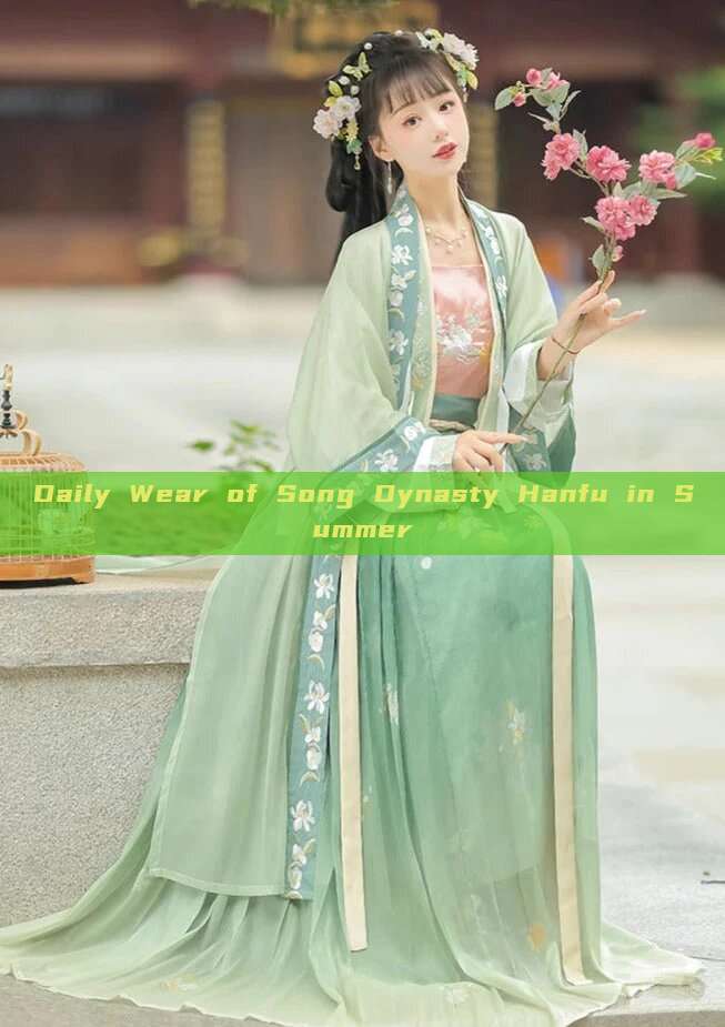 Daily Wear of Song Dynasty Hanfu in Summer Daily Wear of Song Dynasty Hanfu in Summer