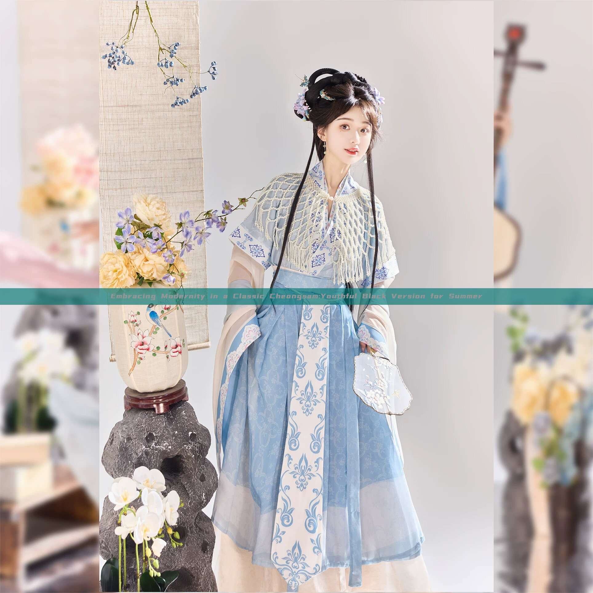 Embracing Modernity in a Classic Cheongsam:Youthful Black Version for Summer Embracing Modernity in a Classic Cheongsam:Youthful Black Version for Summer