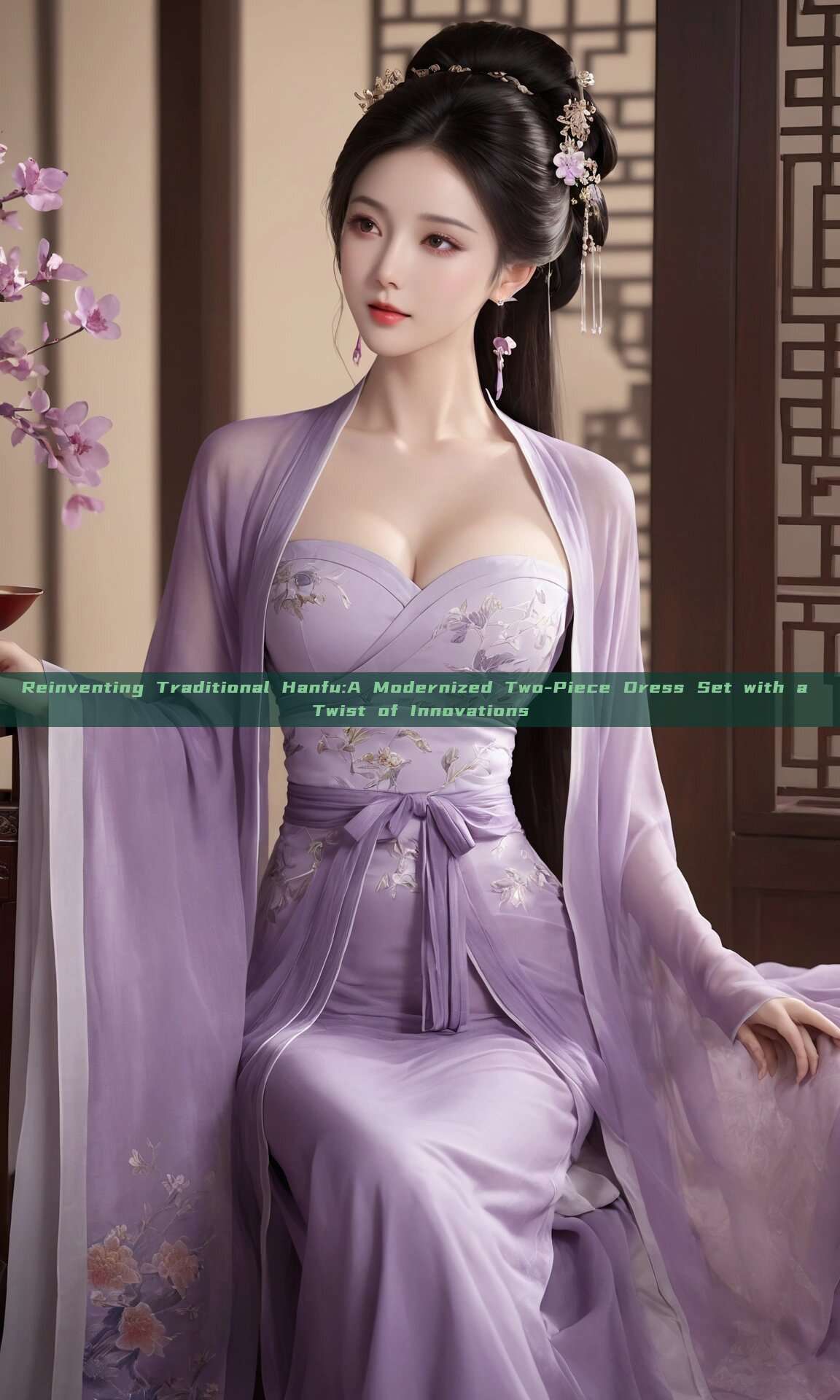 Reinventing Traditional Hanfu:A Modernized Two-Piece Dress Set with a Twist of Innovations Reinventing Traditional Hanfu:A Modernized Two-Piece Dress Set with a Twist of Innovations