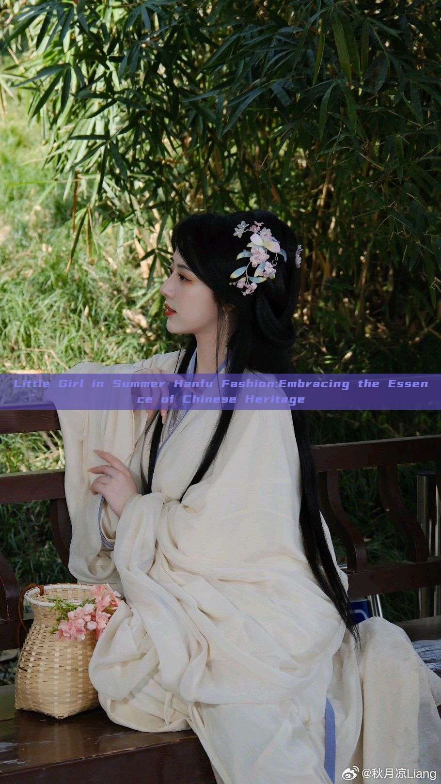 Little Girl in Summer Hanfu Fashion:Embracing the Essence of Chinese Heritage Little Girl in Summer Hanfu Fashion:Embracing the Essence of Chinese Heritage