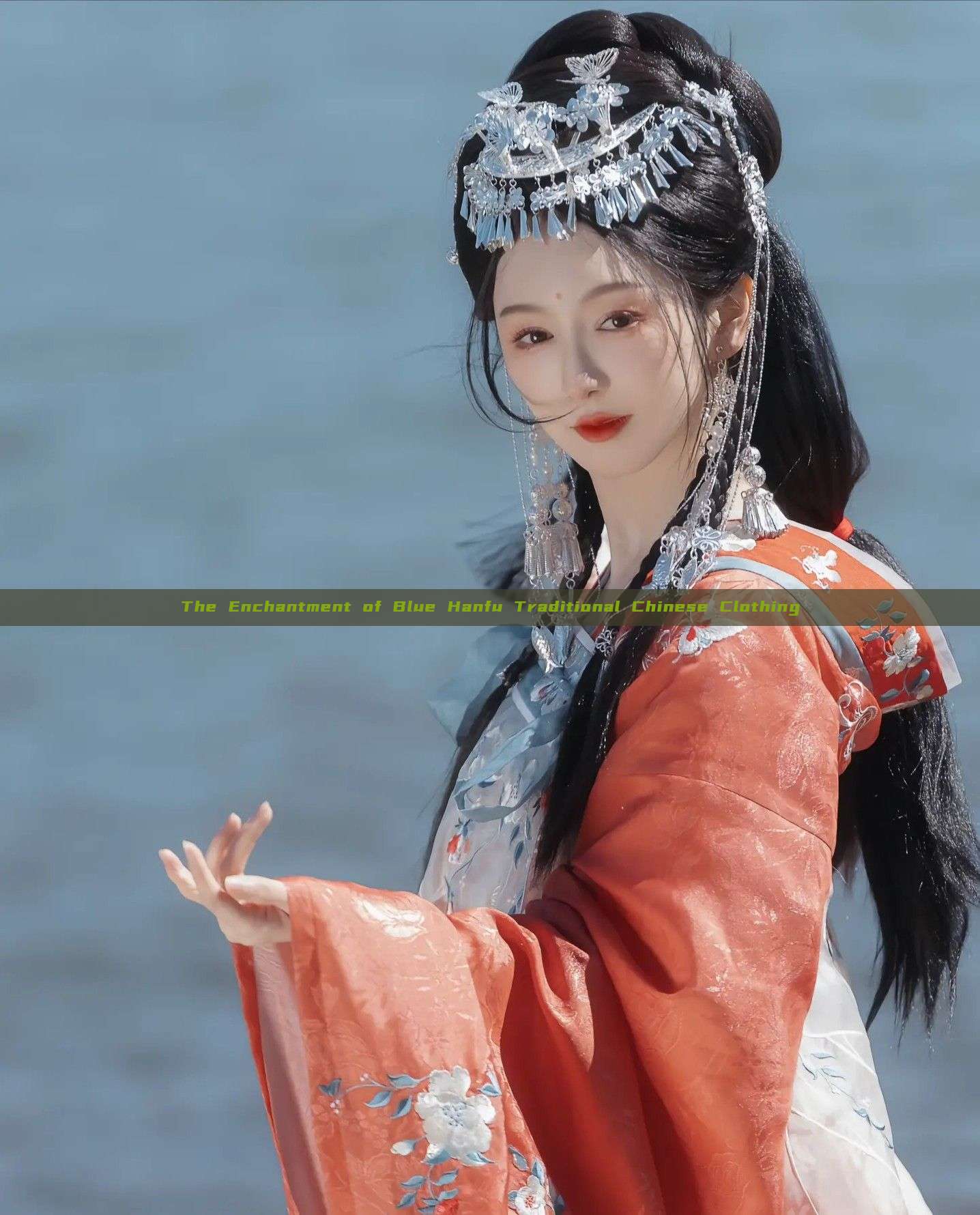 The Enchantment of Blue Hanfu Traditional Chinese Clothing The Enchantment of Blue Hanfu Traditional Chinese Clothing