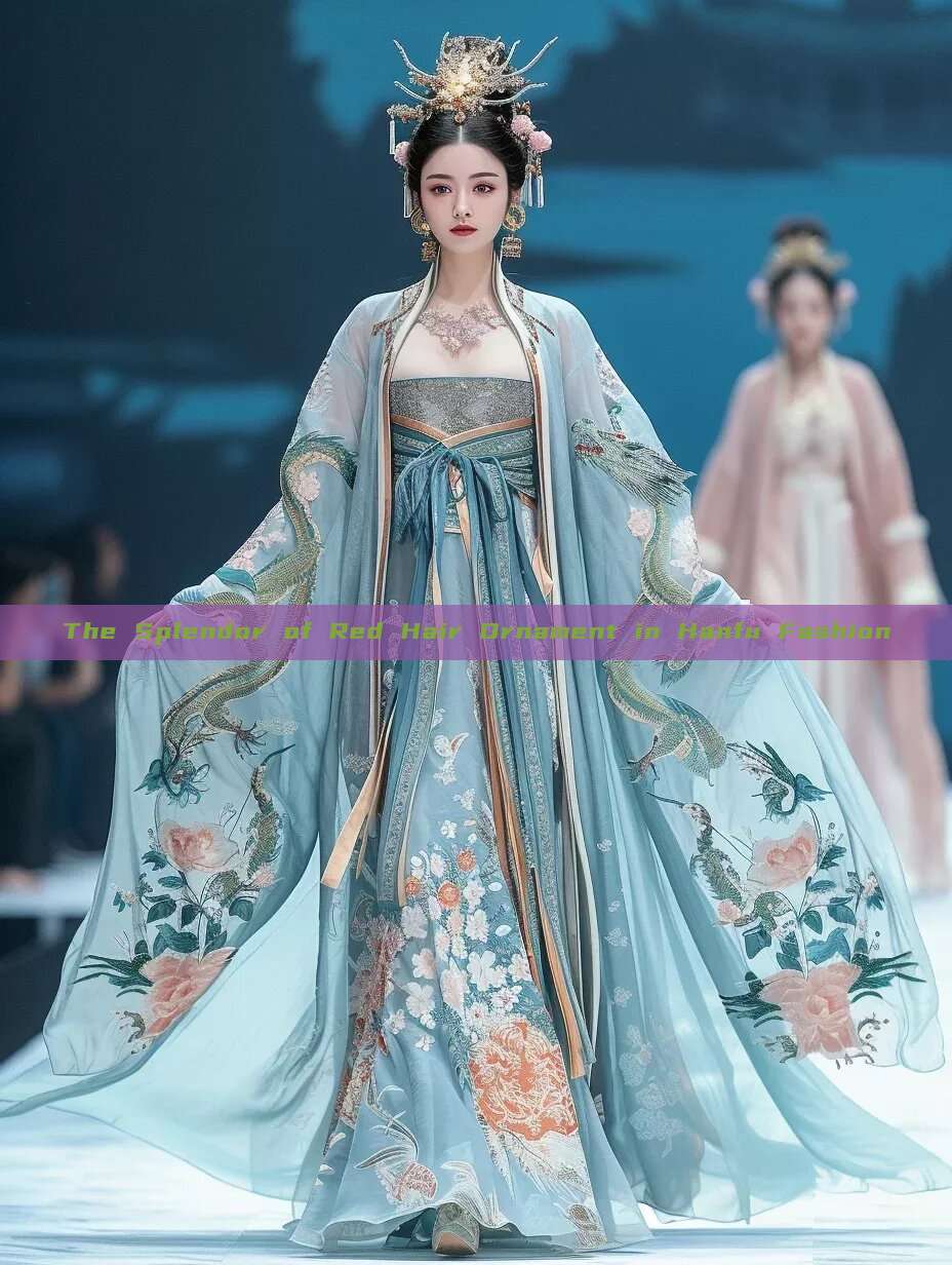 The Splendor of Red Hair Ornament in Hanfu Fashion The Splendor of Red Hair Ornament in Hanfu Fashion