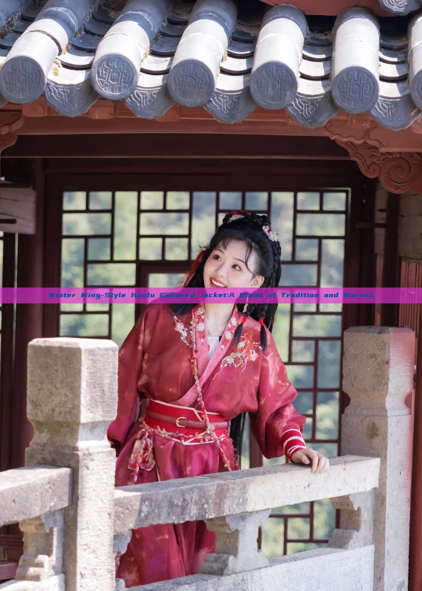Winter Ming-Style Hanfu Collared Jacket:A Blend of Tradition and Warmth Winter Ming-Style Hanfu Collared Jacket:A Blend of Tradition and Warmth