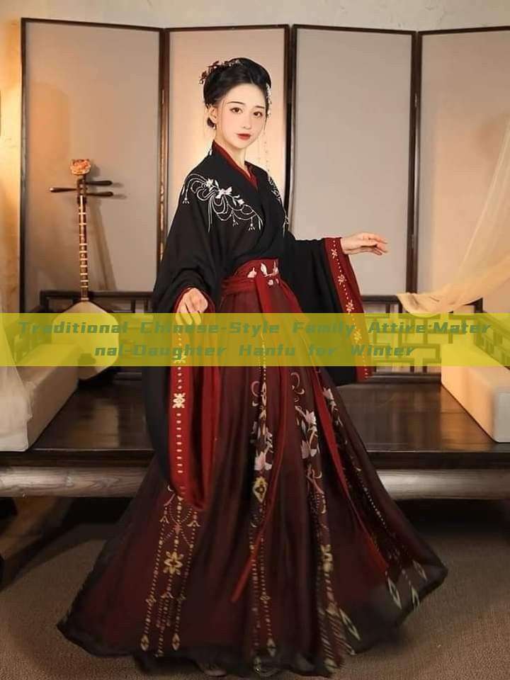 Traditional Chinese-Style Family Attire:Maternal-Daughter Hanfu for Winter Traditional Chinese-Style Family Attire:Maternal-Daughter Hanfu for Winter
